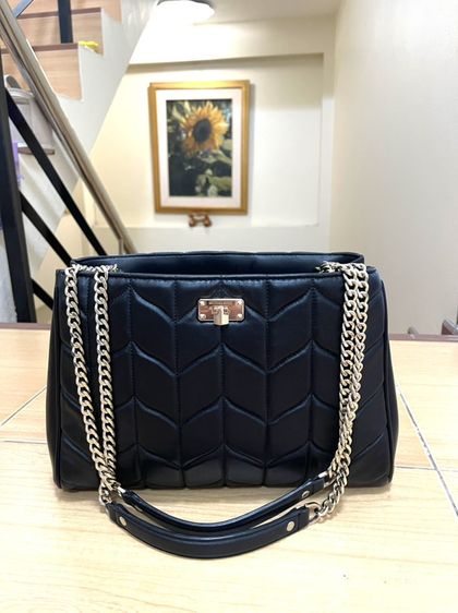 หนังแท้ หญิง ดำ กระเป๋าสะพาย Michael Kors
