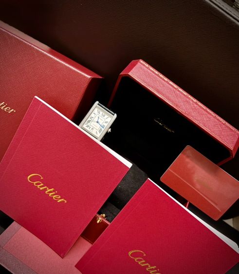 เงิน Cartier Tank Solo Xl Automatic