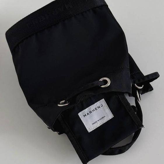 Marhenj - Lexy Black Bucket Shoulder Bag ( black ) รูปที่ 8