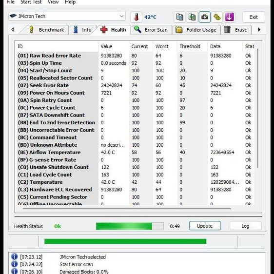 Harddisk 6TB ฮาร์ดดิสยี่ห้อ Seagate รูปที่ 3