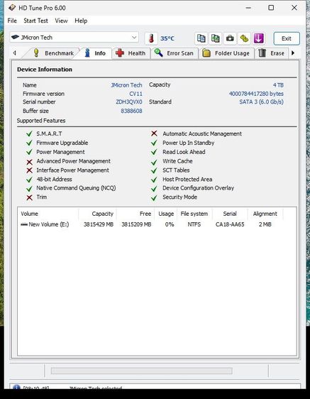 Harddisk 4TB ขนาด 3.5 นิ้ว รูปที่ 5