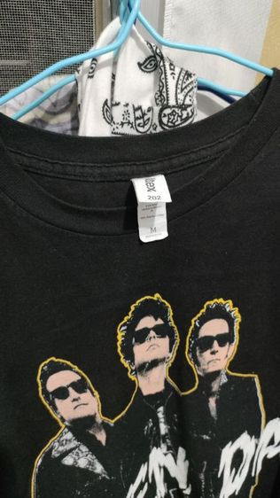 เสื้อยืดมือสอง green day รูปที่ 3