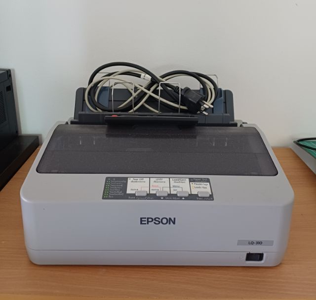 เครื่องพิมพ์แบบดอทเมตริกซ์ (Dot Matrix Printer)
