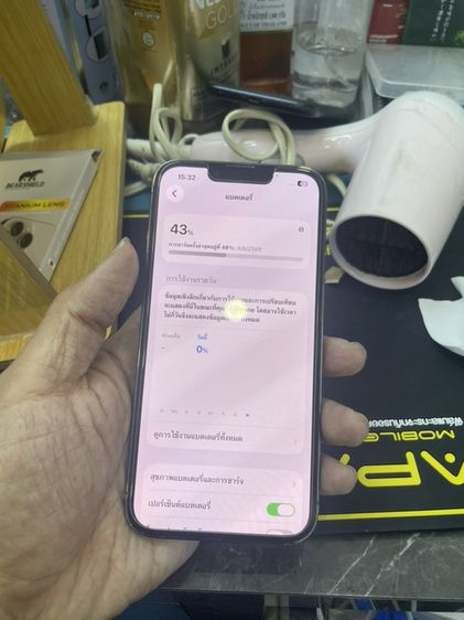 ขาย iPhone 13pro 128g เครื่องนอก สุขภาพแบตเตอรี่80 จอแท้ เดิมๆ ไม่เคยเปลี่ยนอะไหล่ ราคา 12900 บาท รูปที่ 4
