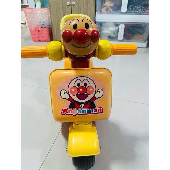 พร้อมส่ง สกู๊ตเตอร์เด็กแบบใช้แบตเตอรี่อันปังแมน (Anpanman) มือ 2แท้ญี่ปุ่น