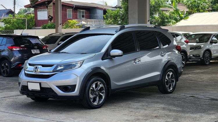 Honda BR-V 2018 1.5 V Utility-car เบนซิน ไม่ติดแก๊ส เกียร์อัตโนมัติ บรอนซ์เงิน