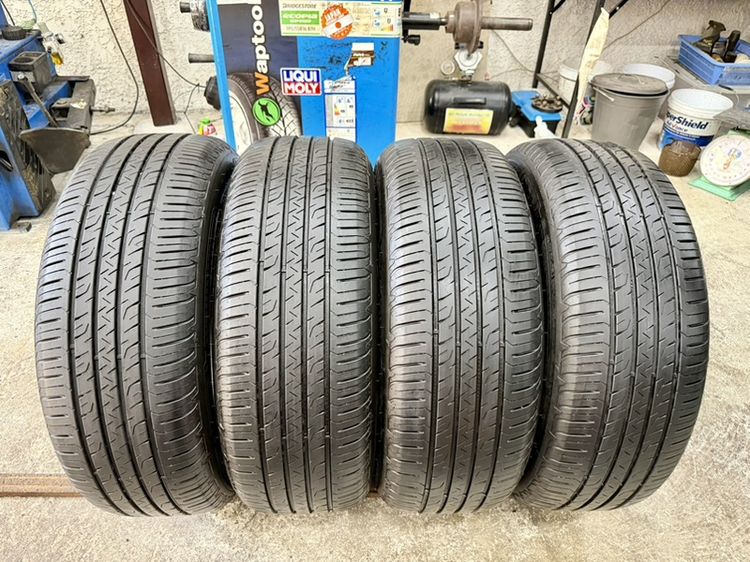 ยางถอดป้ายแดงขอบ 18” ยี่ห้อ GOODYEAR ขนาด 225-60R18 ปี 26 ตุ่มหน้ายางยังอยู่ รูปที่ 9