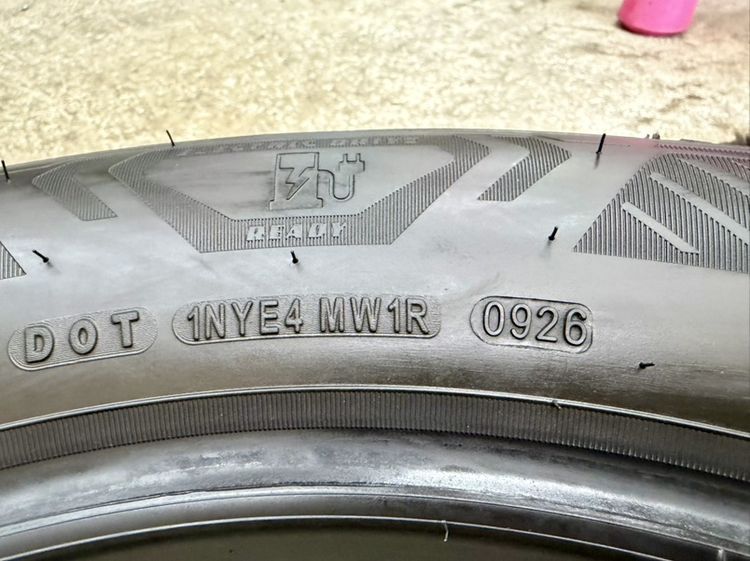 ยางถอดป้ายแดงขอบ 18” ยี่ห้อ GOODYEAR ขนาด 225-60R18 ปี 26 ตุ่มหน้ายางยังอยู่ รูปที่ 4