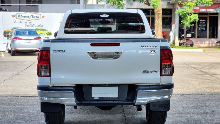 Toyota Hilux Revo 2017 2.8 G 4WD Pickup ดีเซล ไม่ติดแก๊ส เกียร์อัตโนมัติ ขาว รูปที่ 4