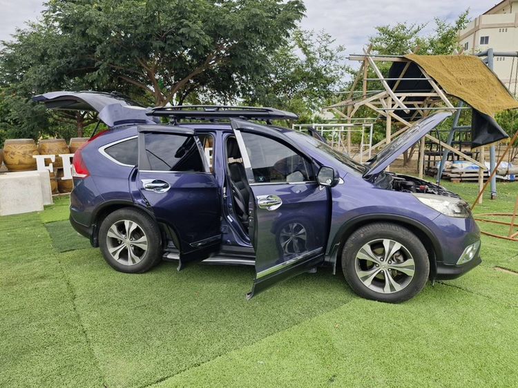 Honda CR-V 2013 2.4 EL 2WD Sedan เบนซิน เกียร์อัตโนมัติ น้ำเงิน รูปที่ 2