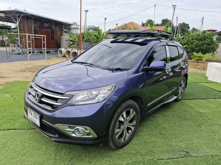Honda CR-V 2013 2.4 EL 2WD Sedan เบนซิน เกียร์อัตโนมัติ น้ำเงิน รูปที่ 4