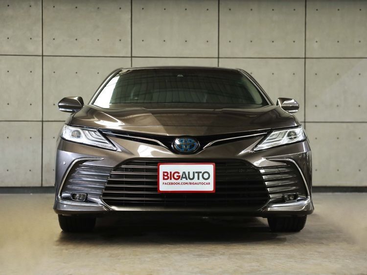 Toyota Camry 2022 2.5 HEV Premium Sedan ไฮบริด ไม่ติดแก๊ส เกียร์อัตโนมัติ เทา รูปที่ 2