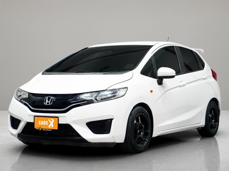 Honda Jazz 2015 1.5 S Sedan เบนซิน ไม่ติดแก๊ส เกียร์อัตโนมัติ ขาว