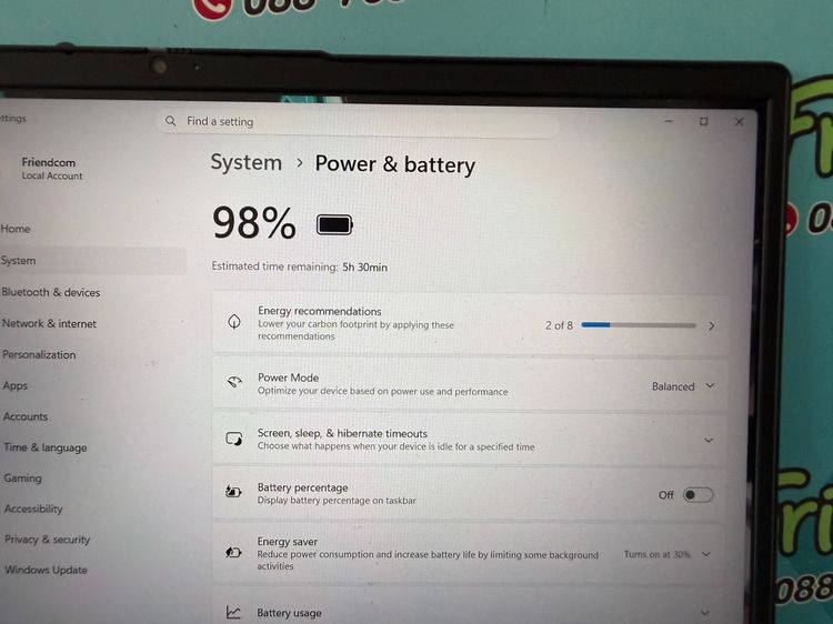 Lenovo IdeaPad 3 15IAU7-82RK00ABT รูปที่ 16