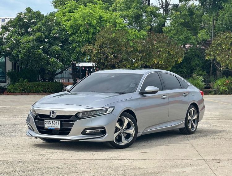 Honda Accord 2022 2.0 e:HEV Tech Sedan ไฮบริด ไม่ติดแก๊ส เกียร์อัตโนมัติ บรอนซ์เงิน รูปที่ 3