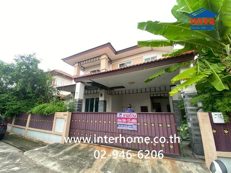 บ้านเดี่ยว 2 ชั้น 54.4 ตร.ว. บ้านเดี่ยว ใกล้รถไฟฟ้าสายสีชมพู PK28ใกล้แฟชั่นไอส์แลนด์ ถนนประชาร่วมใจ ถนนนิมิตรใหม่ ถนนรามคำแหง เขตมีนบุรี 
