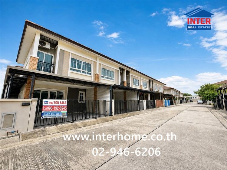 ทาวน์โฮม 2 ชั้น 26.8 ตร.ว. หมู่บ้านเดอะแพสเซจ รามอินทรา-คู้บอน ระหว่างซอยคู้บอน42 และ44 ถนนคู้บอน ถนนรามอินทรา เขตคลองสามวา กรุงเทพมหานคร