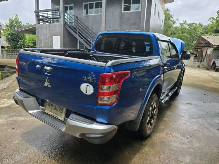 Mitsubishi Triton 2016 2.4 Plus GLS Limited Pickup ดีเซล ไม่ติดแก๊ส เกียร์ธรรมดา ฟ้า รูปที่ 3