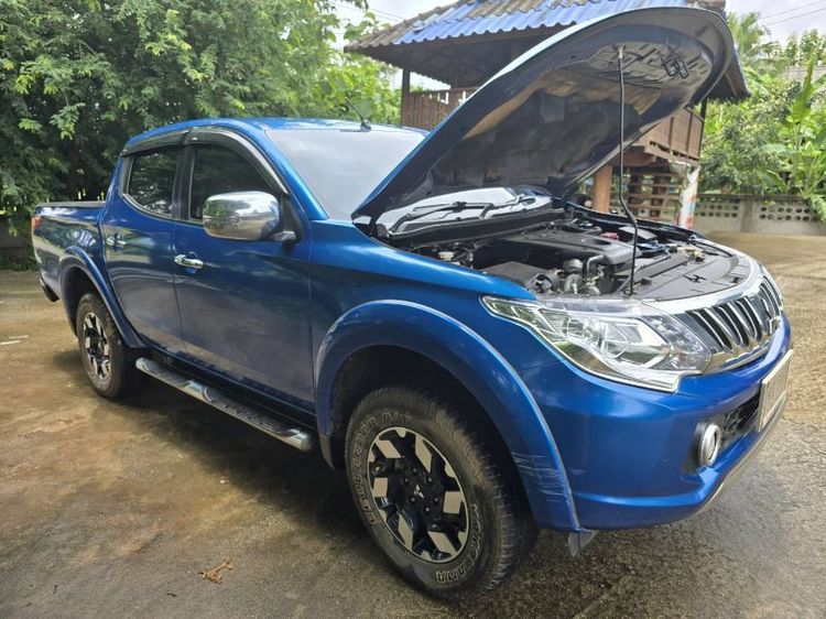 รถ Mitsubishi Triton 2.4 Plus GLS Limited สี ฟ้า