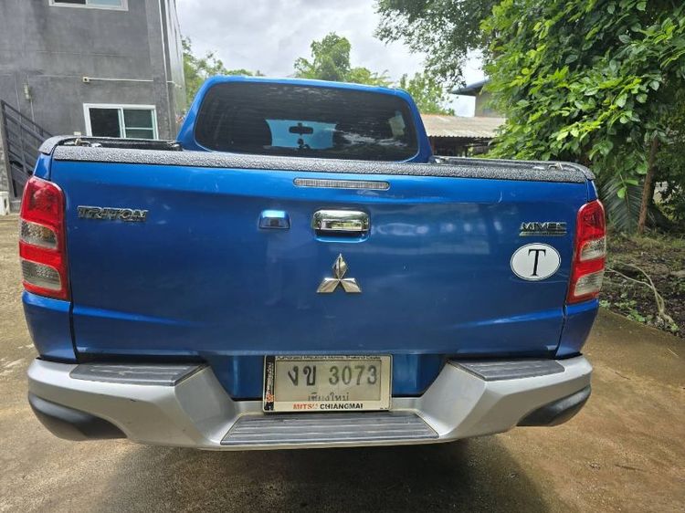 Mitsubishi Triton 2016 2.4 Plus GLS Limited Pickup ดีเซล ไม่ติดแก๊ส เกียร์ธรรมดา ฟ้า รูปที่ 4