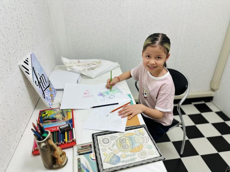 รับสอนศิลปะทุกกลุ่มวัย รูปที่ 3