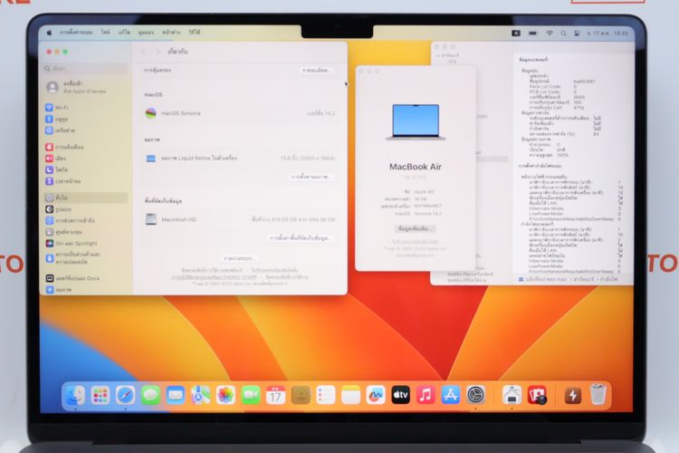 MacBook Air M2 13" 16.512GB รูปที่ 2