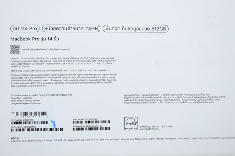 MacBook Pro M4 Pro 14" 24.512GB  รูปที่ 13