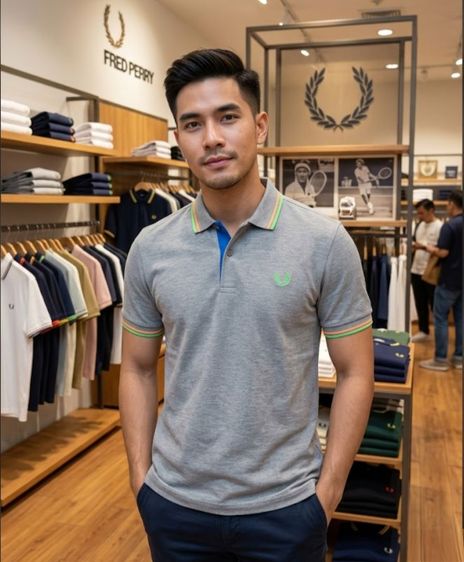 อื่นๆ เสื้อโปโล อื่นๆ อื่นๆ แขนสั้น Fred Perry