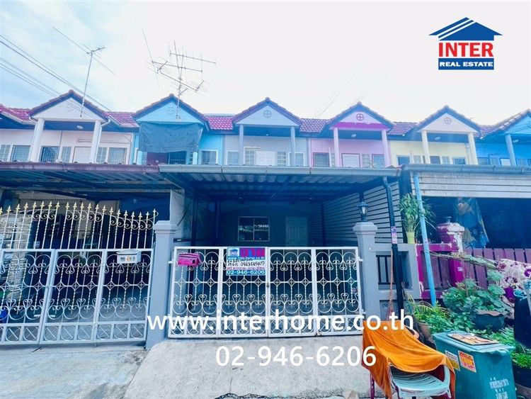 ทาวน์เฮ้าส์ 2 ชั้น 17.5 ตร.ว. หมู่บ้านทรัพย์ดินทอง เทพารักษ์ ซอยเทพารักษ์66 ถนนเทพารักษ์ เมืองสมุทรปราการ สมุทรปราการ