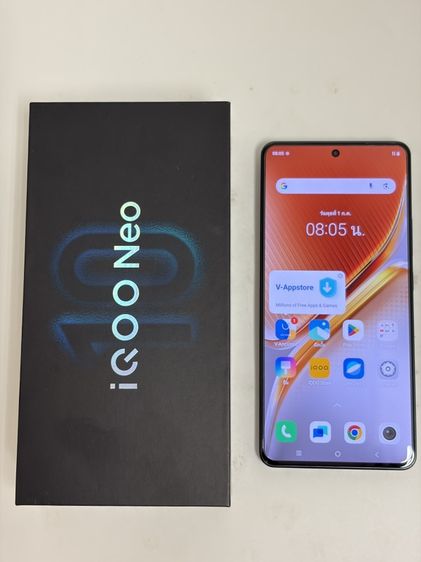 iQOO Neo 10 สีเทาดำ รุ่น RAM 16GB ROM 512 GB