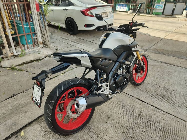 🛵ยังไงก็ขาย MT-15 ปี 64 เครื่องดี สีสวย สตาร์ทมือ เล่มชุดโอนครบ+เปลี่ยนถ่ายน้ำมันเครื่องฟรี ส่งฟรี30 ก.ม รูปที่ 8