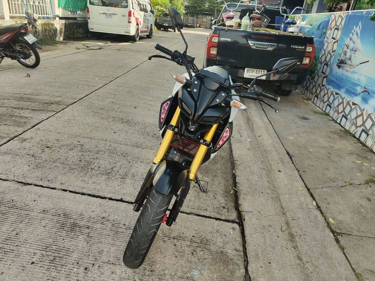 🛵ยังไงก็ขาย MT-15 ปี 64 เครื่องดี สีสวย สตาร์ทมือ เล่มชุดโอนครบ+เปลี่ยนถ่ายน้ำมันเครื่องฟรี ส่งฟรี30 ก.ม รูปที่ 4