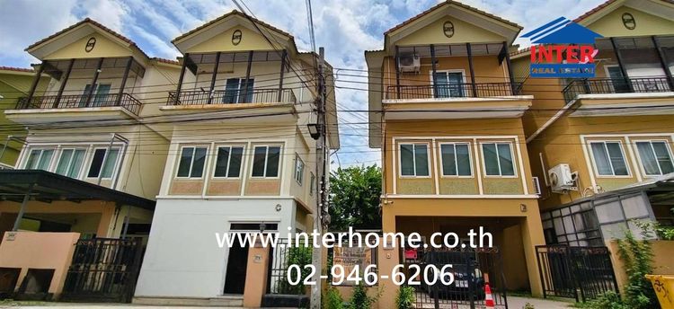ทาวนโฮม 3 ชั้น 73.7 ตร.ว. หมู่บ้านลภาวัน17 ซอยบางรักน้อย1-1 ถนนราชพฤกษ์ ถนนรัตนาธิเบศร์ เมืองนนทบุรี นนทบุรี รูปที่ 2