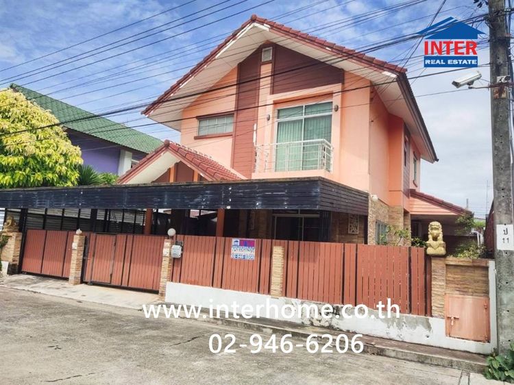บ้านเดี่ยว 2 ชั้น 50.9 ตร.ว. หมู่บ้านดีพร้อมสวีทโฮม ใกล้ตลาดสังกะสีแพรกษา ซอยอบต แพรกษา ซอยพุฒลี8 ถนนแพรกษา-เทพารักษ์ เมืองสมุทรปราการ