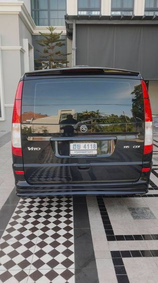 Mercedes-Benz V-Class 2013 Vito Van ดีเซล ไม่ติดแก๊ส เกียร์อัตโนมัติ ดำ รูปที่ 2