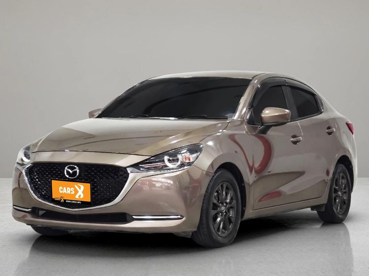 รถ Mazda Mazda 2 1.3 Skyactiv-G S Leather Sedan สี น้ำตาล