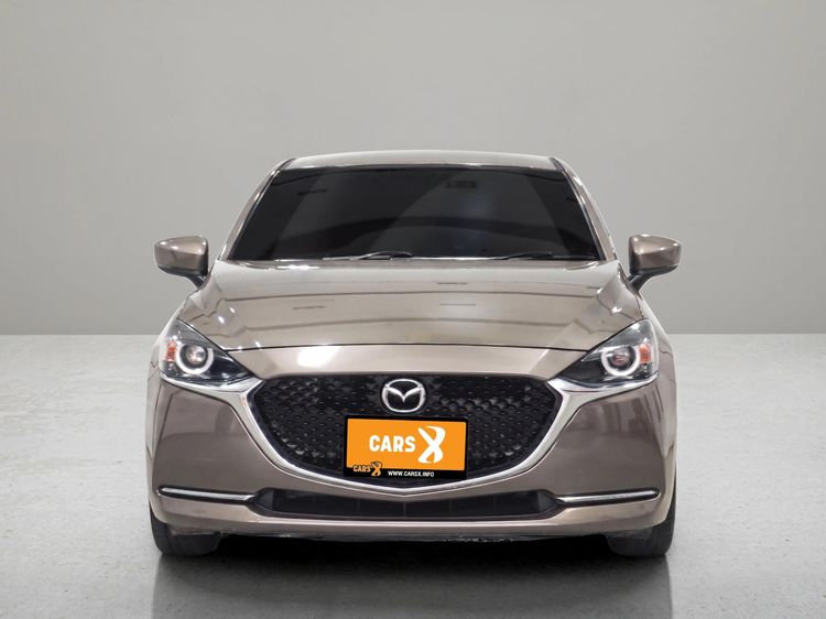 Mazda Mazda 2 2021 1.3 Skyactiv-G S Leather Sedan Sedan เบนซิน ไม่ติดแก๊ส เกียร์อัตโนมัติ น้ำตาล รูปที่ 2