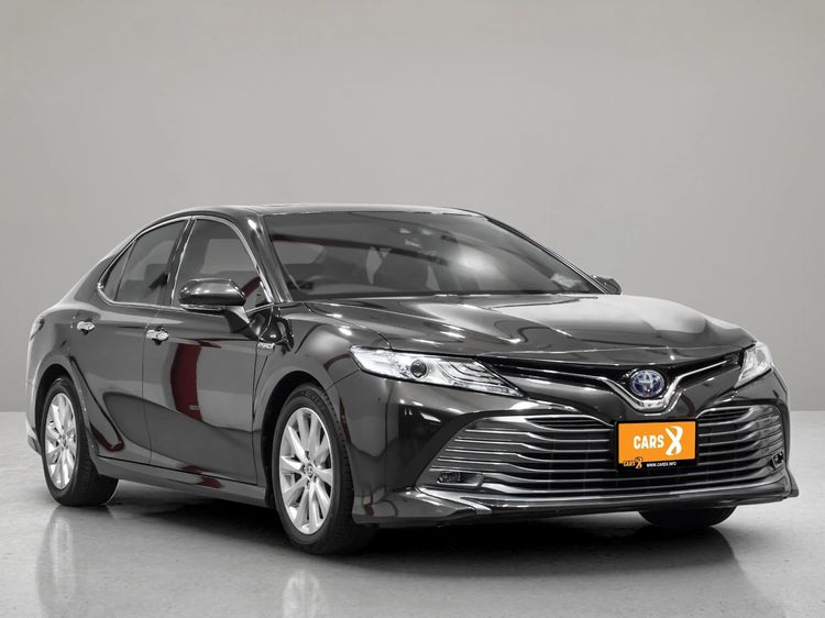 Toyota Camry 2021 2.5 Hybrid Premium Sedan ไฮบริด ไม่ติดแก๊ส เกียร์อัตโนมัติ เทา รูปที่ 3
