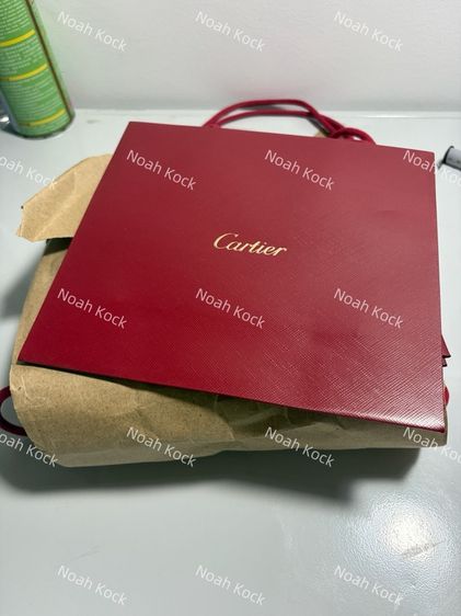 ถุงกระดาษแบรนด์ Cartier ของแท้ ขนาด 20x18 ซม. ของใหม่ (ขั้นต่ำ 10 ใบ)  Authentic Cartier Paper Bag / Shopping Bag รูปที่ 4