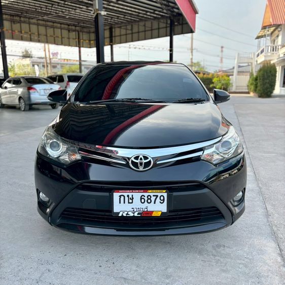 Toyota Vios 2014 1.5 G Sedan เบนซิน ไม่ติดแก๊ส เกียร์อัตโนมัติ ดำ รูปที่ 3