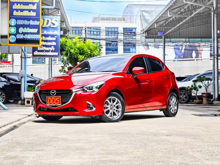 Mazda Mazda 2 2018 1.3 High Connect Sedan เบนซิน เกียร์อัตโนมัติ แดง