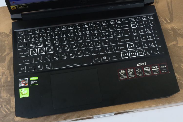 ACER NITRO RYZEN 7 5800H.GTX1650 RAM24.512GB รูปที่ 4