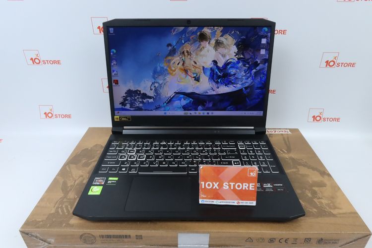 ACER NITRO RYZEN 7 5800H.GTX1650 RAM24.512GB
