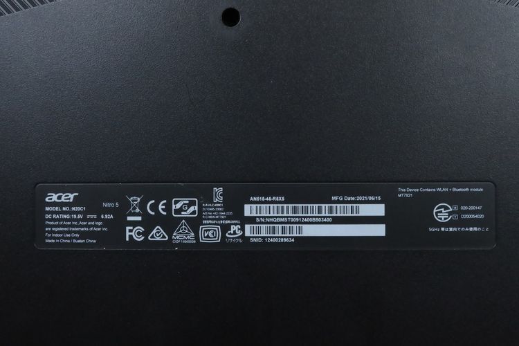 ACER NITRO RYZEN 7 5800H.GTX1650 RAM24.512GB รูปที่ 9