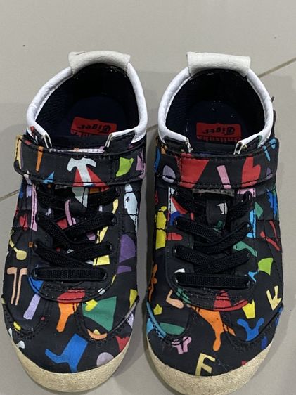Onitsuka Tiger XS หญิง ดำ Onitsuka รองเท้าเด็ก