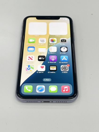 Iphone 11 64 GB LL ม่วง สภาพสวย สแกนได้ แบต 75 ใช้งานได้ดี ราคาถูกใจ