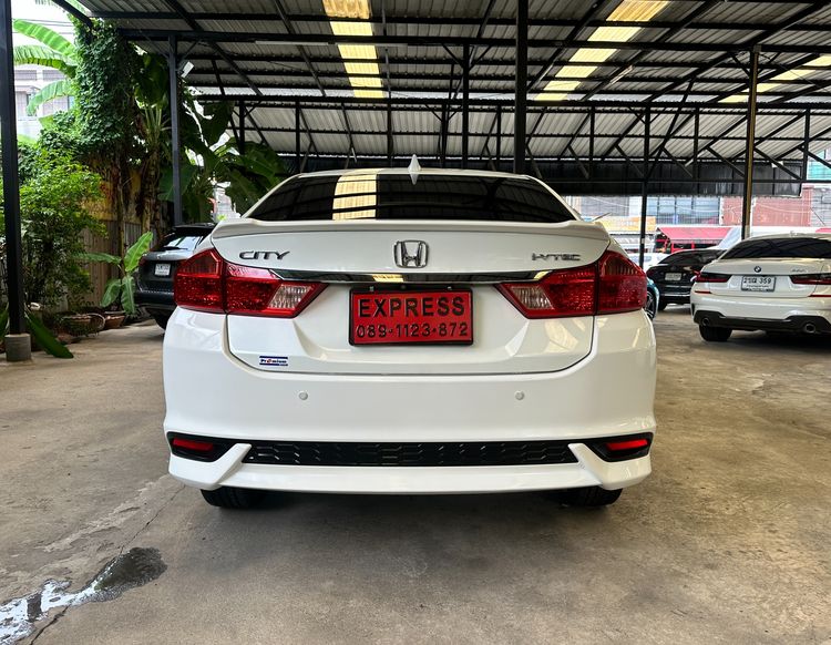 Honda City 2017 1.5 Sv i-VTEC Sedan เบนซิน ไม่ติดแก๊ส เกียร์อัตโนมัติ ขาว รูปที่ 3
