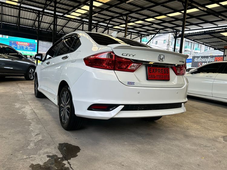 Honda City 2017 1.5 Sv i-VTEC Sedan เบนซิน ไม่ติดแก๊ส เกียร์อัตโนมัติ ขาว รูปที่ 4