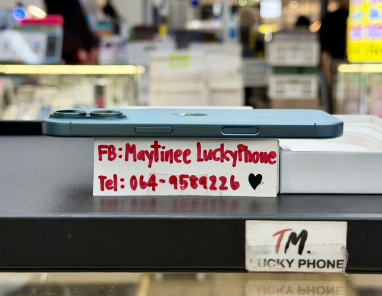 iPhone 16 ความจุุ 128GB สีเขียว สวยมากครบกล่อง แบต91% รูปที่ 3