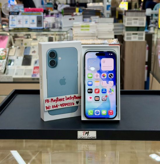 iPhone 16 ความจุุ 128GB สีเขียว สวยมากครบกล่อง แบต91% รูปที่ 7